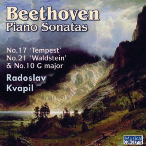 Radoslav Kvapil (Piano): Piano Sonatas Nos 10 17 & 21  ( CD )