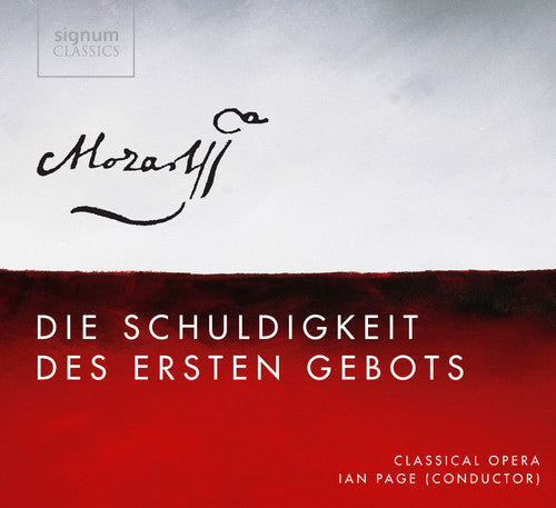 W.a. Mozart: Die Schuldigkeit Des Ersten Gebots  ( CD )