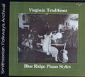 Various Artists: Blue Ridge Piano Styles / Various  ( CD )