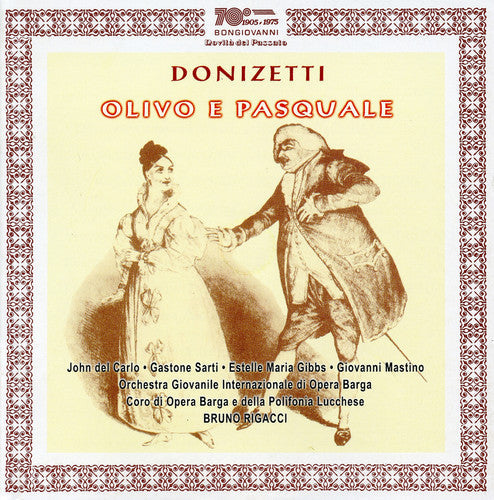 Gaetano Donizetti: Olivo E Pasquale  ( CD )