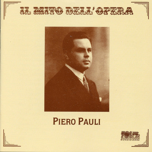 Piero Pauli: Arias  ( CD )