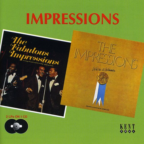 The Impressions: Fabulous Impressions / We're a Winner - CD