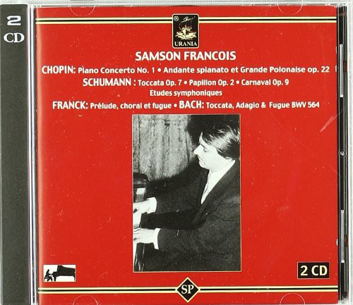 Samson Fran ois: Piano Cto 1  ( CD )