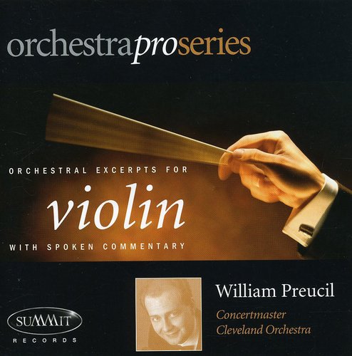 William Preucil: Orchestra Pro Violin  ( CD )