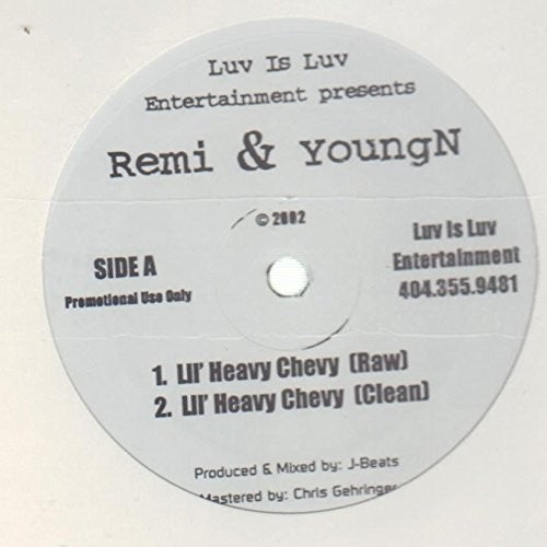 Remi & Youngn: Lil Heavy Chevy - 12-INCH SINGLE