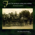 Various Artists: First I'm Going to Sing You a Ditty / Various  ( CD )