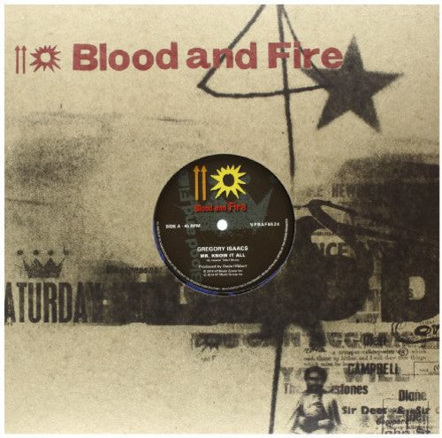 Gregory Isaacs: Mr Know It All - 12-INCH SINGLE