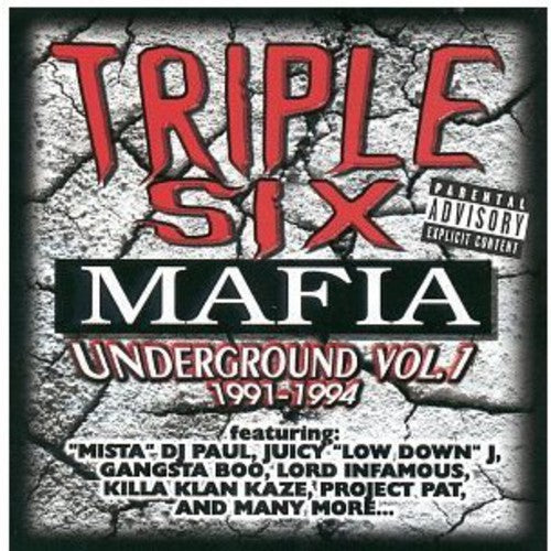 Three 6 Mafia: Underground 1  ( CD )