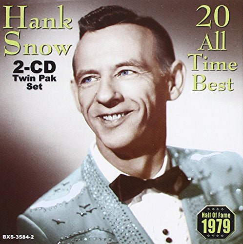 Hank Snow: 20 All Time Best  ( CD )