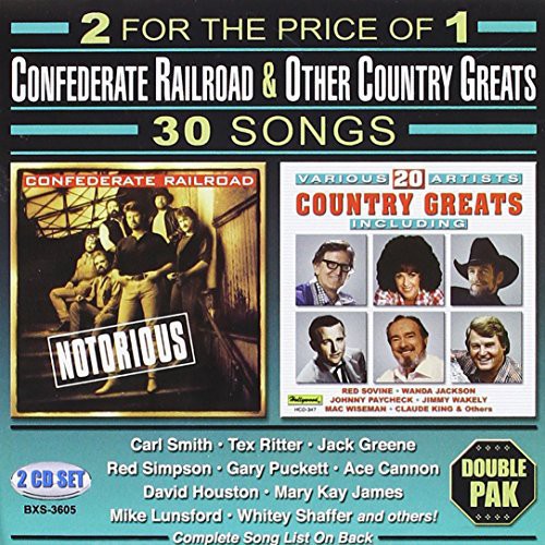 Confederate Railroad: 30 Songs  ( CD )
