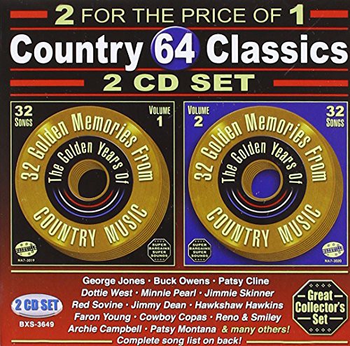 Various Artists: 64 Songs: Country Classics / Various  ( CD )