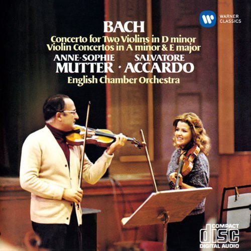 Anne-Sophie Mutter: Bach: Concerto for Two Violins in D  ( CD )