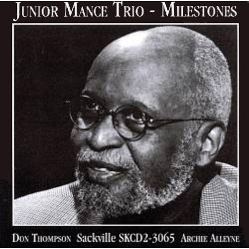 Junior Mance: Milestones - CD