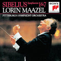 Sibelius / Maazel / Lorin: Symphonies Nos.1 & 7  ( CD )