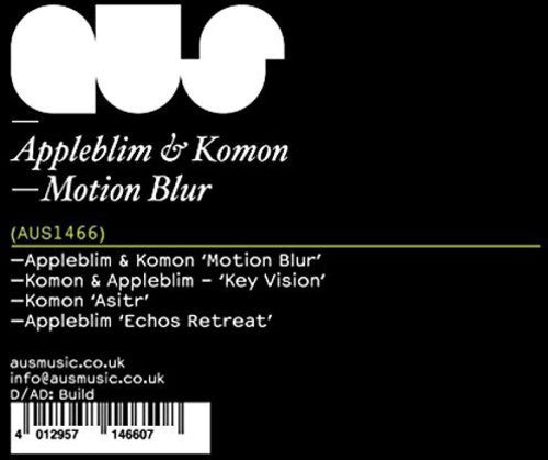 Appleblim & Komon: Motion Blur - 12-INCH SINGLE