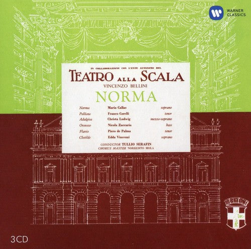 Bellini / Callas / Ludwig / Corelli / Chorus: Norma (1960)  ( CD )