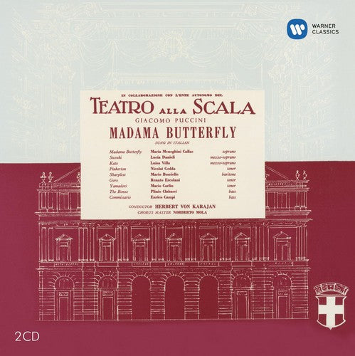 Puccini / Callas: Madama Butterfly  ( CD )