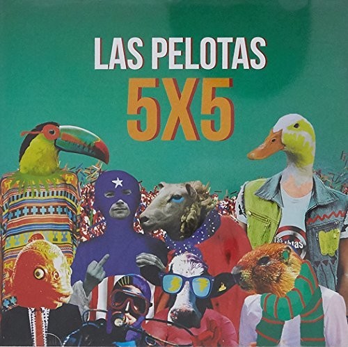 Las Pelotas: 5 X 5 - CD
