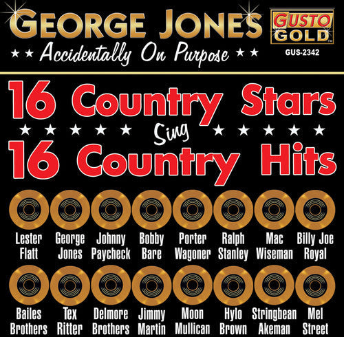 George Jones & Friends: 16 Country Stars Sing 16 Country Hits  ( CD )