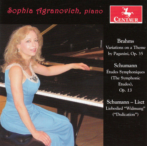 Brahms / Schumann / Agranovich: Works for Pno  ( CD )