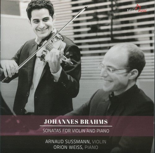 Brahms / Sussmann / Weiss: Sons for VLN & Pno  ( CD )