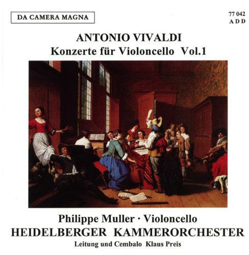 Vivaldi / Muller / Heidelberger: Konzerte Fur Violon Cello 1  ( CD )