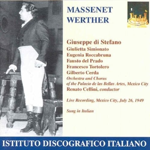 Massenet / Cerda / Di Stefano / Prado: Werther  ( CD )