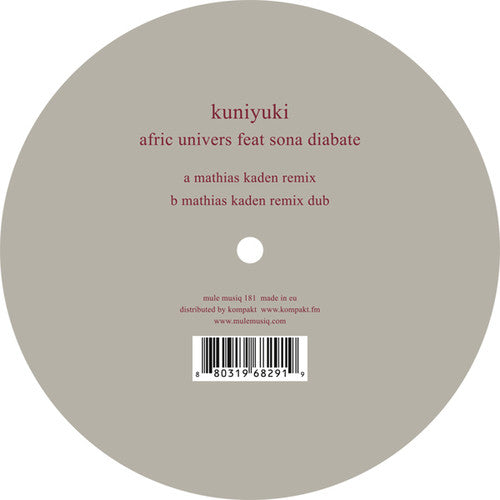 Kuniyuki: Afric Univers - 12-INCH SINGLE