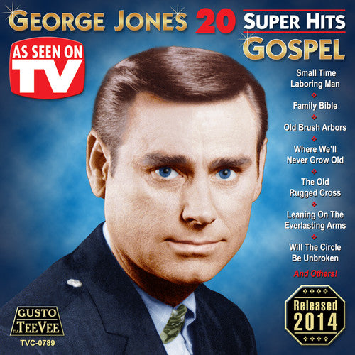 George Jones: 20 Super Hits Gospel  ( CD )