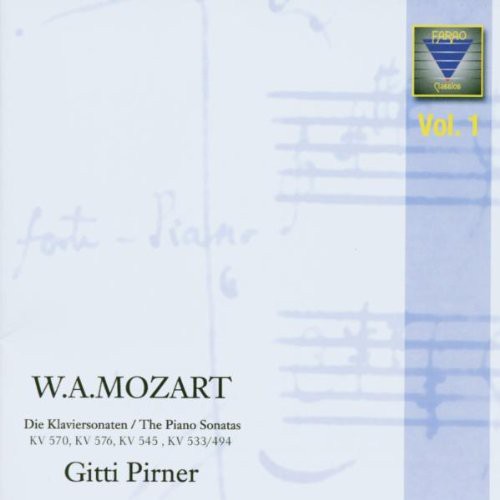 Mozart / Pirner: Complete Pno Sons 1  ( CD )