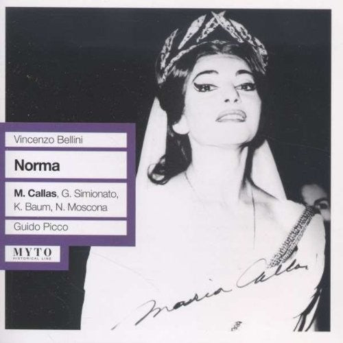 Bellini / Callas: Norma: Callas-Simionato-Baum  ( CD )