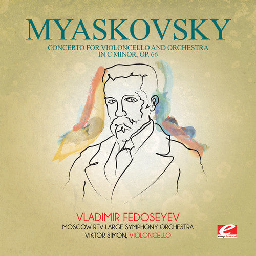 Nikolay Myaskovsky: Myaskovsky: Concerto for Violoncello and Orchestra  ( CD )