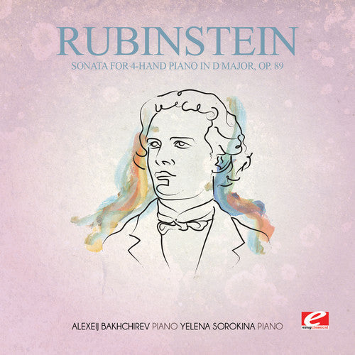 Rubinstein: Sonata for 4-Hand Piano in D Major 89  ( CD )