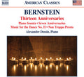 Bernstein / Dossin, Alexandre: Piano Music  ( CD )