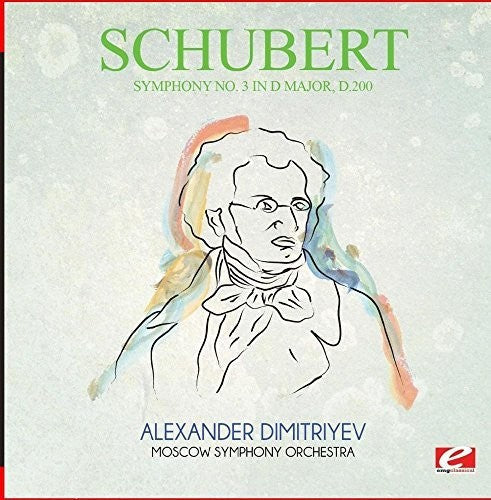 Schubert: Symphony No. 3 in D Major D.200  ( CD )