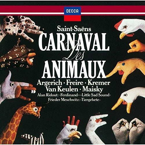 Martha Argerich: Saint-Saens: Le Carnaval Des Animaux  ( CD )