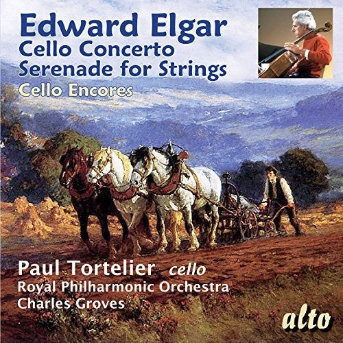 Elgar / Tortelier / Concal Philharmonic Orchestra: Cello Concerto / Serenade for Strings  ( CD )