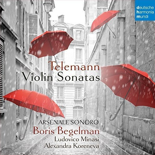 Boris Begelman: Telemann: Violin Sonatas  ( CD )