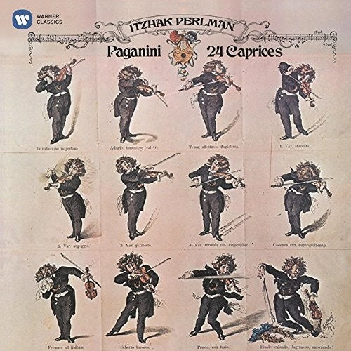 Itzhak Perlman: Paganini: 24 Caprices  ( CD )
