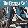 K-Def: Article / Instrumentals - 12-INCH SINGLE