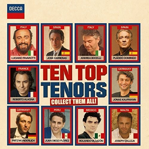 Various Artists: Ten Top Tenors  ( CD )