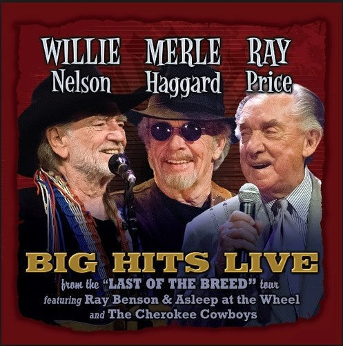 Merle Haggard: Willie Merle & Ray: Big Hits Live from the Last  ( CD )