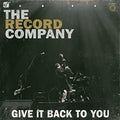 Record Company: Give It Back to You - CD