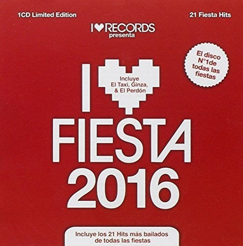 Various Artists: I Love Fiesta 2016 / Various - CD