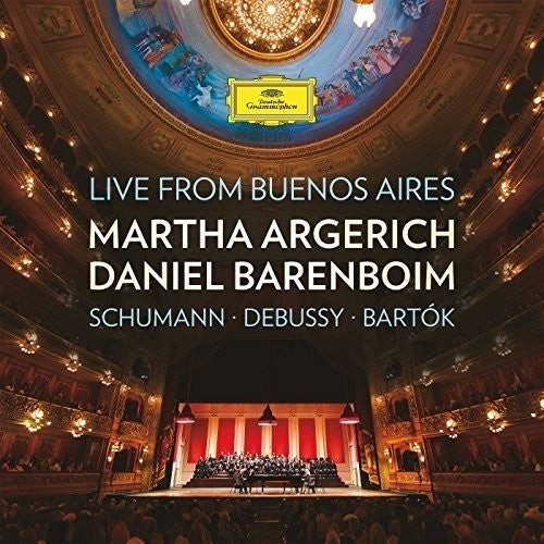 Argerich / Barenboim: Live from Buenos Aires (Schumann/Debussy/Barktok)  ( CD )