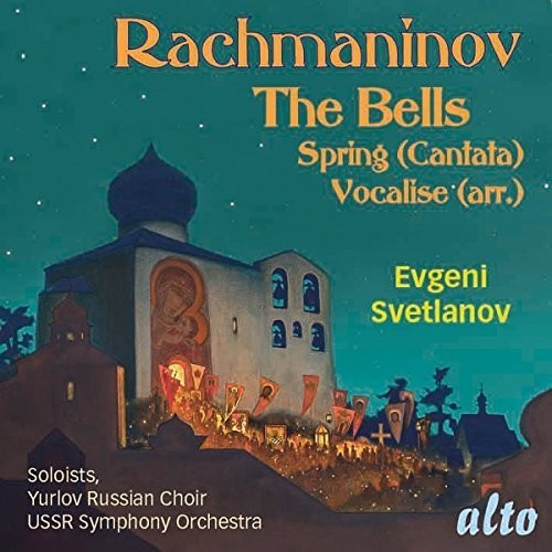 Rachmaninoff / Ussr Symphony Orchestra: RACHMANINOFF: Cantatas: The Bells Op. 35, Spring Op. 20, Vocalise Op.34  ( CD )