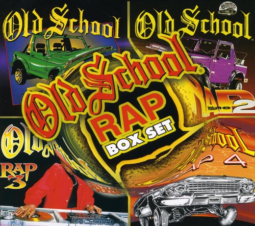Various Artists: Old School Rap, Vol. 1-4  ( CD )