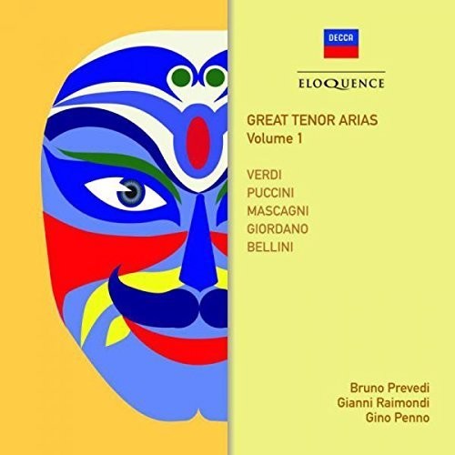 Prevedi, Bruno / Raimondi, Gianni / Penno, Gino: Great Tenor Arias 1  ( CD )