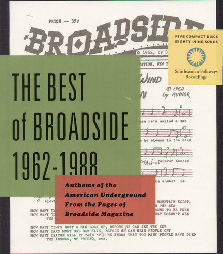 Various Artists: Best of Broadside 1962-1988 / Various  ( CD )