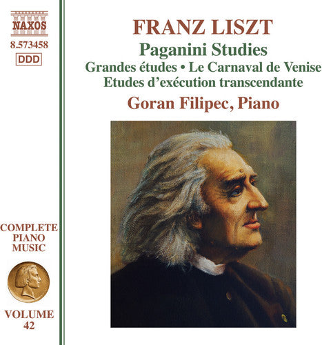 Liszt / Filipec: Liszt: Paganini Studies  ( CD )